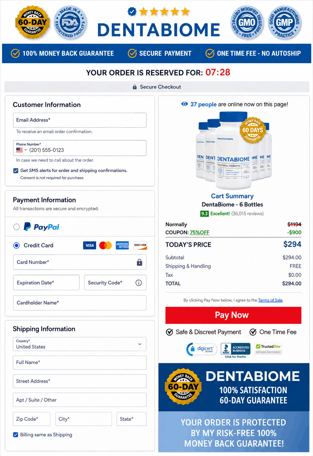 dentabiome-supplement-Secure-Checkout
